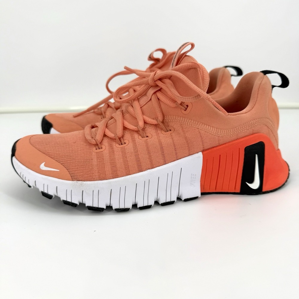 Nike Free Metcon 6 Apricot Agate Turf Orange Training Shoes Women's Size 9